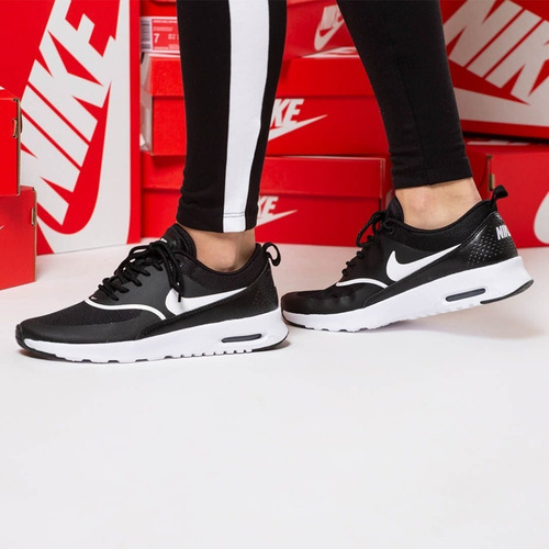Zapatillas Mujer Nike Air Max Thea Negras Originales