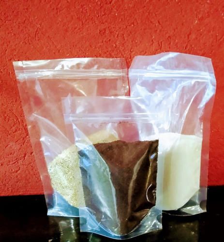 Bolsa Doy Pack C Zipper Transparente 12x18cm X100u Excelente