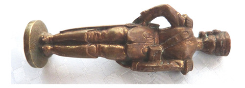 Monijor62-antiguo Coleccion Figura Bronce Granadero 13 Cmts (Usado)