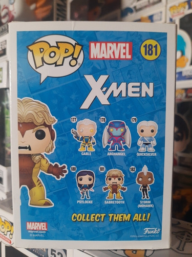 Funko Pop Sabretooth # 181 (Usado)