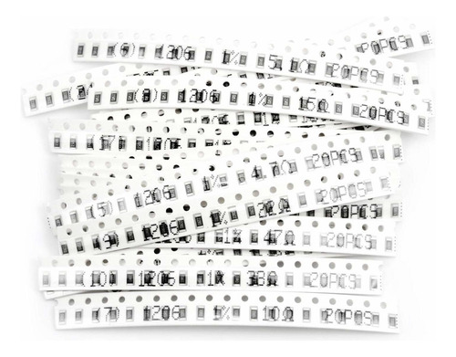 Chanzon 1200pcs 1206 Smd Kit De Resistencias 0-10m Ohm 60
