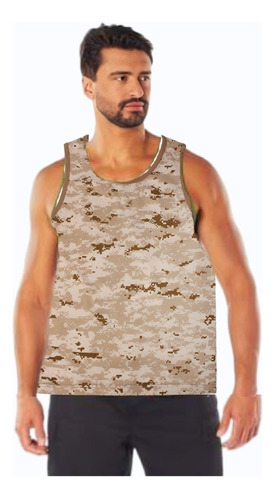 Camisilla Militar Tank Top Desert Digital Camo