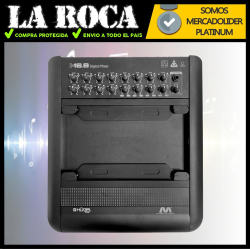 Mixer Consola Digital 16 Canales Wifi Multitactil Tablet Cuo