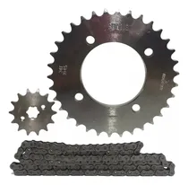 Comprar Kit Relação Transmissão Biz 125 2005u002F2016 Aço 1045 E Pop100