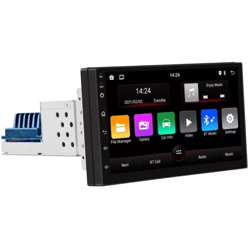 Radio Kbt Android 7 1 Din Apple Carplay Android Kar1-72