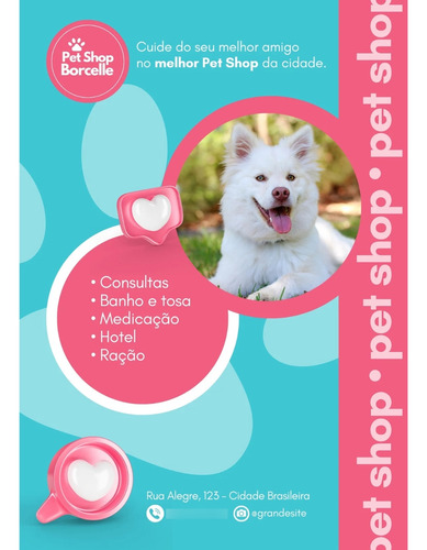 Template Canva Petshop: 25 Artes De Artes Editáveis