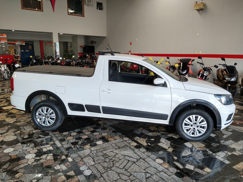 Imagem 5 de 15 de Volkswagen Saveiro 2018 1.6 Pepper Cab. Dupla Total Flex 2p