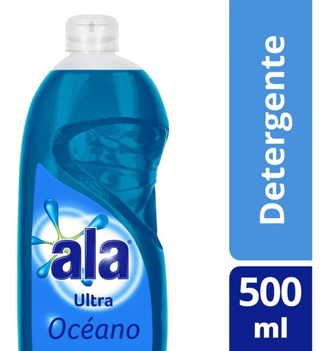 Detergente Lavavajilla Ala Ultra Desengrasante 500 Ml