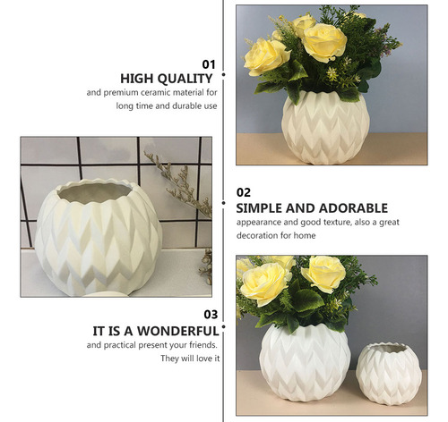 Macetas Para Plantas De Interior, Florero Decorativo