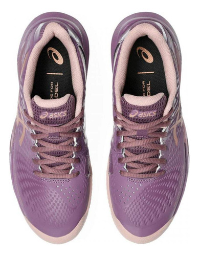 Zapatillas Asics Gel Challenger 14 Clay Mujer Rosa Oro