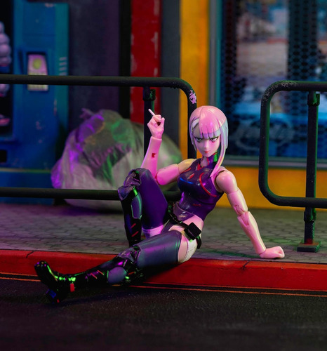 Action Figure Lucy - Cyberpunk Edgerunners - Jada Toys