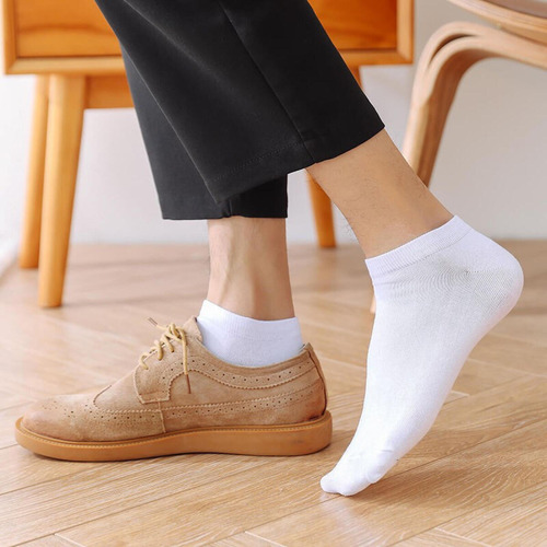 10 Pares De Calcetines Cortos Poco Profundos Y Transpirables