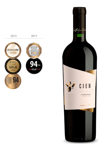 Vino Luis Felipe Edwards Cien, Carignan