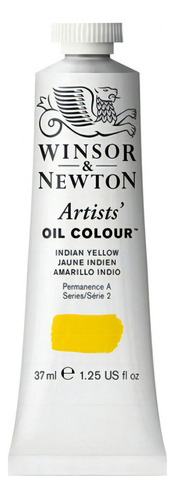Pintura al óleo Winsor & Newton Artist de 37mL - amarillo indio s-2 no 319