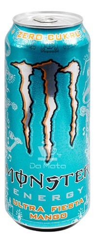 Energético Monster Ultra Fiesta Mango 500ml Zero Açúcar