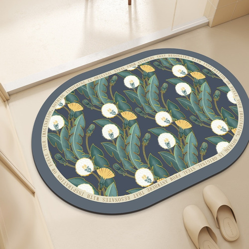 Alfombrillas De Baño, Diatomita, Resistentes A La Suciedad,