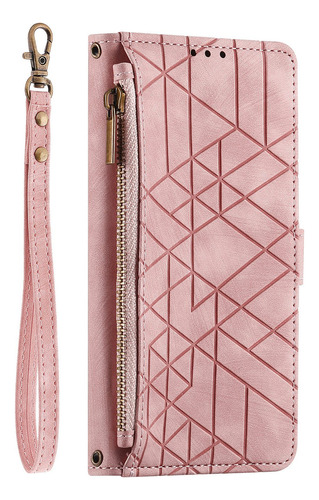 Funda De Piel Tipo Cartera Para Motorola G24 Power G23 G22