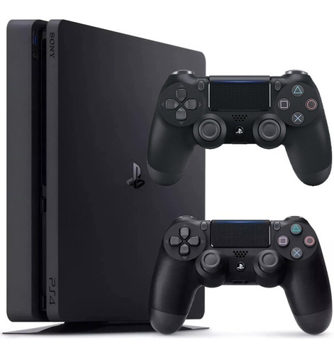 Playstation 4 Slim 1tb, 2 Controles, Hdmi, Audifonos, Carga