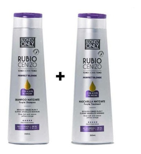 Shamp+masc Blond Rubio Cenizo - mL a $78