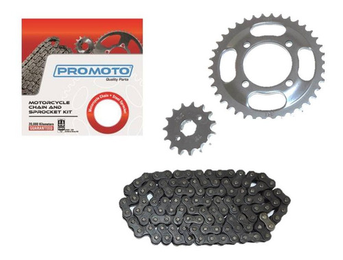 Kit Sprock Honda Cgl125 Tool Italika Ft125 Cadena Reforzada 