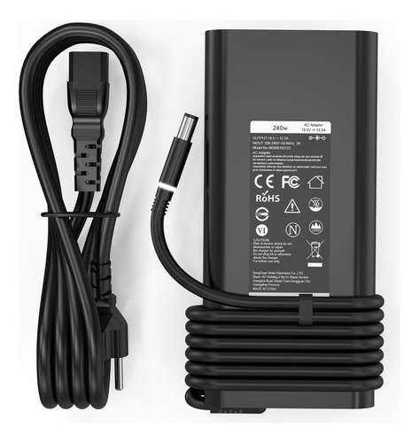 Nuevo Adaptador Ac Slim 240w 180w 19.5v 12.31a Para Dell