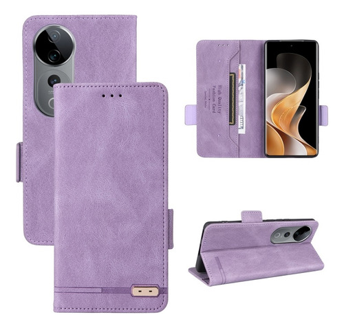 Funda De Cuero Con Cierre Magnético Para Vivo