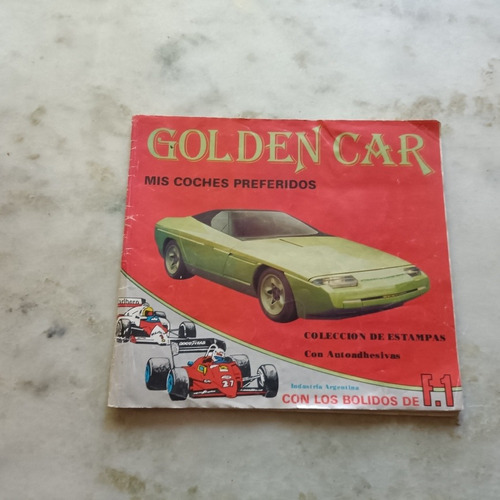 Album De Figus Golden Car, C/faltantes