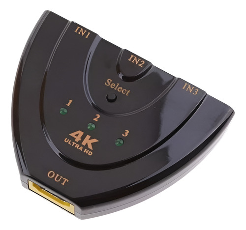 Adaptador Divisor Hdmi 3 Puertos Switch Resolución 4k