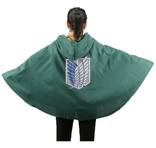 Imagen 3 de 5 de Capa Disfraz Shingeki No Kyojin - Cuerpo Exploración