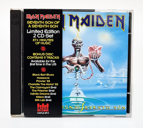 Cd Iron Maiden Seventh Son Of A Seventh Son + Bonus Cd Tk0m