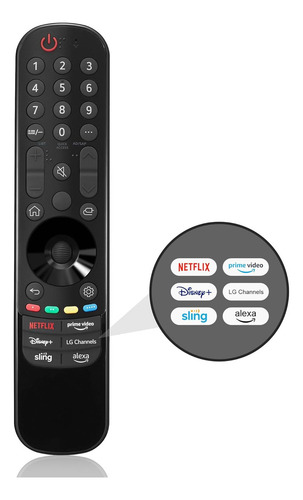 Nuevo Reemplazo De Mage Magic Remote Mr23ga Para LG Magic Re