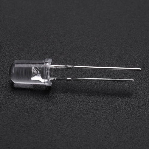 D- 100 Bombillas Led De Color Blanco Cálido De 5 Mm, 3 V,