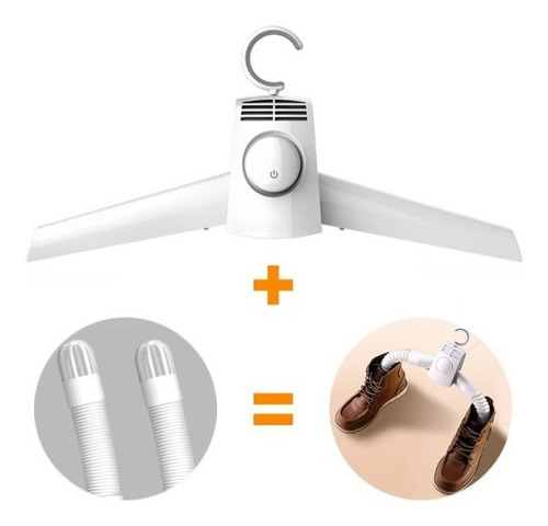 Secador Portátil De Tela Y Zapatos Umate Blanco 150watts