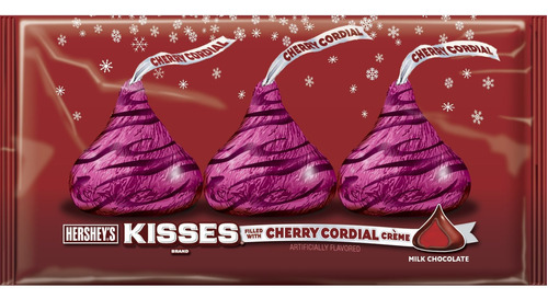 Hershey's Kisses Relleno Con Cereza Crema De Cordial 8.5 Oz