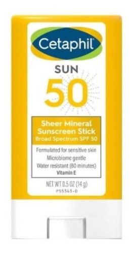 Cetaphil Stick Protectorsolar Mineral Facial Spf50 14g Barra