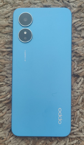 Celular Oppo A17, 64gb De Memoria Y 4+4 Gb En Ram, Libre Para Cualquier Compañía, Sin Detalles, Todo Funciona Bien, Excelente Estetica Azul