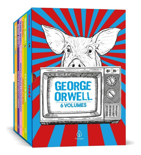 Box George Orwell, de Orwell, George. Clássicos da literatura mundial Editorial Ciranda Cultural Editora E Distribuidora Ltda., capa mole em português, 2021
