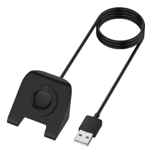 Cable Carga Para Smartphone Fossil Gen 4 5 Color Negro