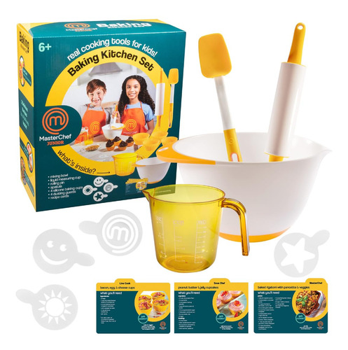 Conjunto De Cozinha Para Assar Masterchef Junior Com Ferrame