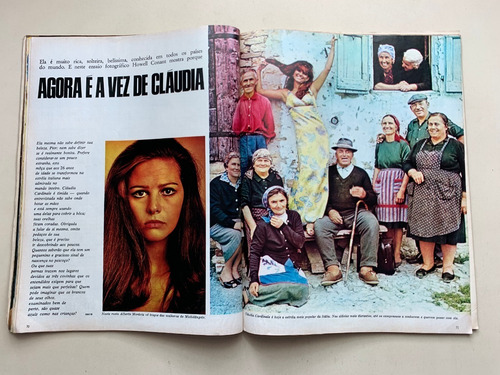 Revista Realidade Cláudia Cordinale Íris Rezende 1966 G040