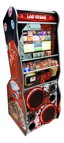 Maquina De Musica Jukebox Karaoke 7 X 1 De 19 Polegadas Lveg
