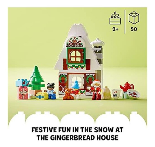 Lego Duplo Santas Gingerbread House Building Building, De Y