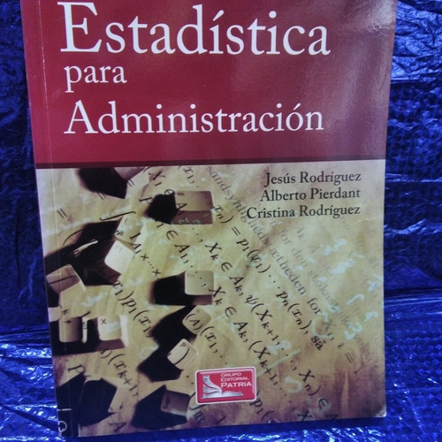 Libro Estadística Para Administración