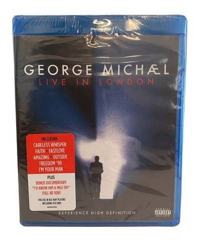 George Michael  Live In London Blu Ray  Nuevo