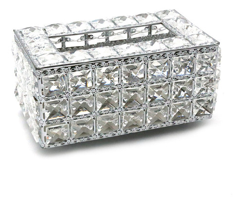 Cubierta Para Caja De Pañuelos De Cristal