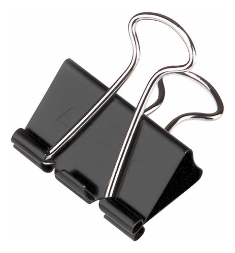 Sujetadores Binder Clips 41mms Caja X 12 Unidades