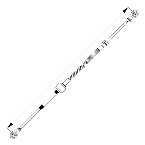 Cable De Selector Std Para Mastretta Mrt Dohc 2.0l 2008-2014