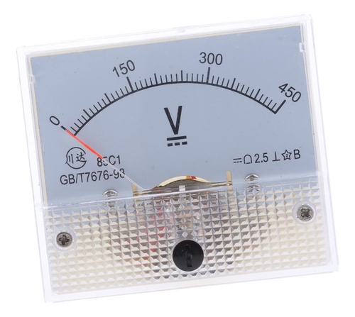 Medidor De Amperios Analógicos 0-450 V