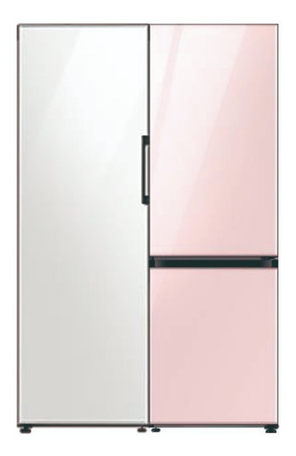 Imagen 1 de 7 de Heladera Samsung Bespoke Combinada C/freezer Onedoor + mixed