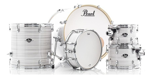 Bateria Pearl Export Exx White 22,10,12,16 Ferragens
